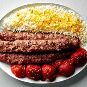 چلو کباب کوبیده